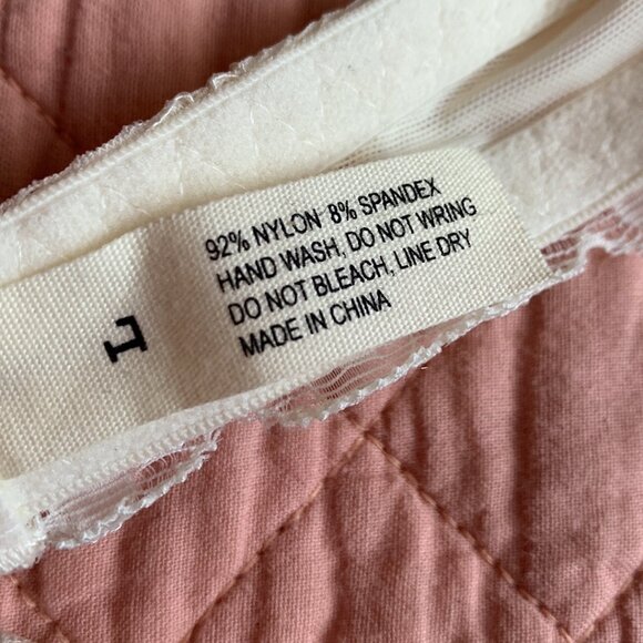 JOJOANS - Halter Lace Bralette - Wirefree Lace - Cream White - Large - Picture 8 of 10